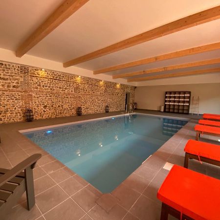 Hotel-Spa-Piscine Le Petit Castel Beuzeville-Honfleur Exterior foto