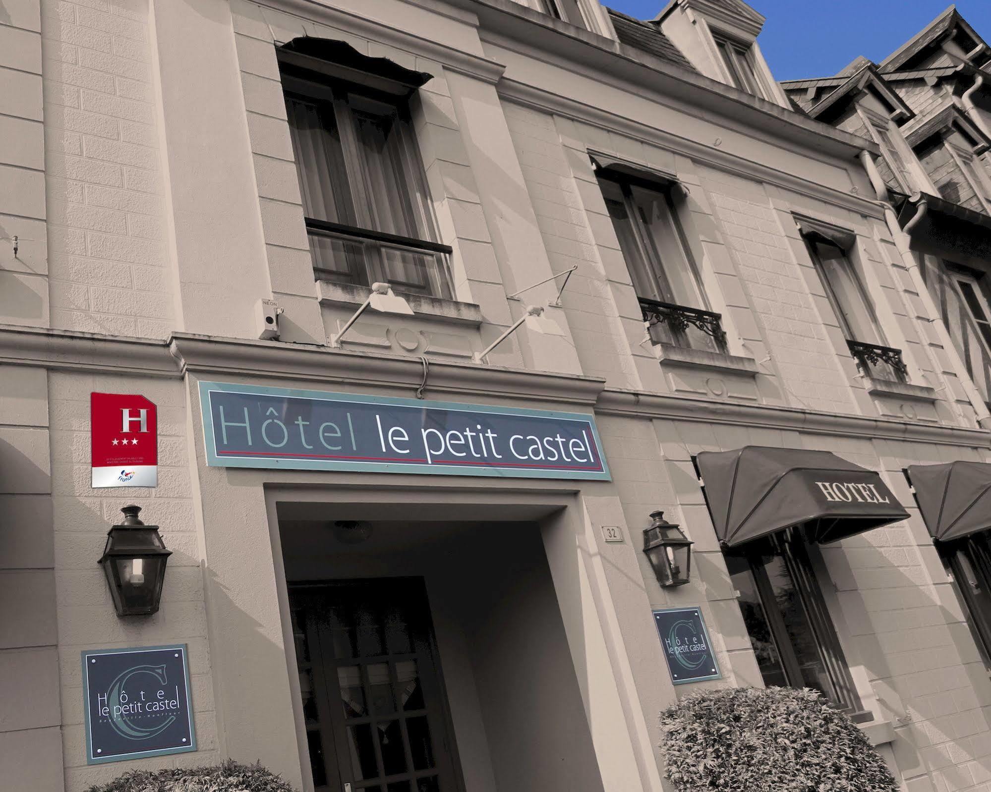 Hotel-Spa-Piscine Le Petit Castel Beuzeville-Honfleur Exterior foto
